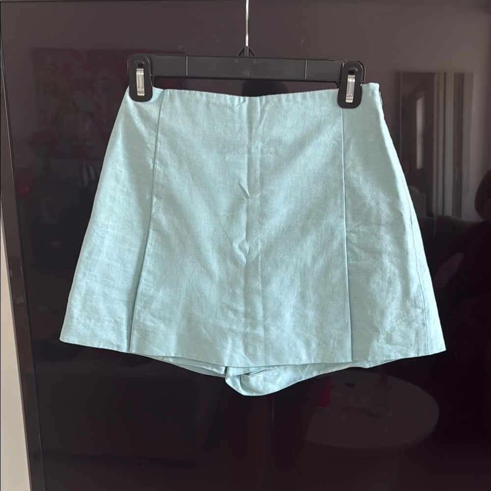 Women's Light Blue Shorts